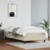 Image de vidaXL Cadre de lit sans matelas crème 90x190 cm similicuir