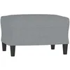 Image de Repose pied Gris clair 60x50x41 cm Tissu