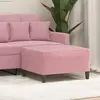Image de vidaXL Repose-pied Rose 70x55x41 cm Velours