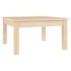 Image de Table basse 55x55x30 cm Bois massif de pin