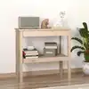 Image de vidaXL Table console 80x40x75 cm Bois massif de pin