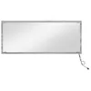 Image de vidaXL Miroir Gris Sonoma 90 x 8,5 x 37 cm Bois d'ingénierie, Miroir Mural rectangulaire Moderne, Vanity LED, déco de Salle de Bain stylée, Gain de Place avec lumière