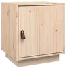 Image de vidaXL Table de Chevet Table de Nuit Armoire de Chevet Armoire de Lit Meuble de Chambre à Coucher Maison Intérieur 40x34x45 cm Bois de Pin Solide