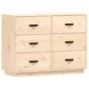 Image de Buffet 100x40x75 cm Bois massif de pin