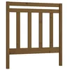 Image de vidaXL Tête de Lit Meuble de Chambre à Coucher Accessoire de Lit Simple Tête de Cadre de Lit Intérieur Marron Miel 95x4x100 cm Bois Massif de Pin