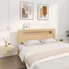 Image de vidaXL Tables de chevet murales 2 pcs Chêne sonoma 50x36x25 cm