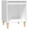 Image de Table de chevet Blanc 40x35x50 cm Bois d'ingénierie