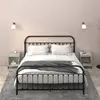 Image de vidaXL Tables de chevet 2 pcs Gris béton 40x35x50 cm