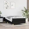 Image de vidaXL Cadre de lit noir 80x200 cm tissu