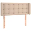 Image de vidaXL Tête de lit avec Oreilles Cappuccino 83x16x78/88 cm Similicuir