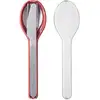 Image de Set de 3 couverts Ellipse Vivid Mauve Mepal