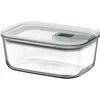 Image de Mepal - Boîte de conservation alimentaire en verre EasyClip - Boîte de rangement en verre avec couvercle et fermeture coulissante - Convient pour le micro-ondes, le four et le congélateur - 700 ml