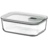 Image de Mepal - Boîte de conservation alimentaire en verre EasyClip - Boîte de rangement en verre avec couvercle et fermeture coulissante - Convient pour le micro-ondes, le four et le congélateur - 1 l