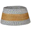 Image de House of Seasons Jupe de Sapin de Noël - H26 x Ø50 cm - Jonc de mer - Bleu