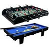 Image de Cougar All-in-One 2-in-1 Table Multi Jeux en Vert/Bleu | Mini Table de Jeu Multi-Fonctions, Table de Billard & Baby-Foot | Multigame