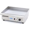 Image de Maxima Plancha gastro - Chromé - Lisse - 55 cm - Avec protection anti-éclaboussures - 3000 W