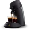 Image de Philips Domestic Appliances Machine à café dosettes SENSEO. Sélection de l'intensité du café. Technologie Café Boost. Produit vert. Piano noir. (CSA210/22)