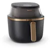 Image de Friteuse à Air Multifonction Capacité 7.2 Litres Puissance 2000 Watt Contrôle Touch couleur Noir et Or - NA342/00