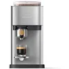 Image de Philips Baristina Machine à espresso, cafetière à grain Métal + Porte-filtre Bois de Frêne, 16 bars, Nettoyage facile, Compacte, Espresso, Lungo, Café glacé (BAR500/00)