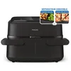 Image de Friteuse Sans Huile Philips Airfryer Double Panier 7,1L NA150/00 Noir en occasion ou reconditionné