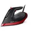 Image de Fer à repasser PHILIPS DST6130/40 fer à vapeur Série 6000 Noir/Rouge, 2600W