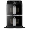 Image de Friteuse sans huile PHILIPS - Airfryer Série 4000 Vertical Duo NA461/00 - Capacité 10 L - Double cuve - 2750W