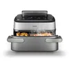 Image de Philips Steam Airfryer 5000 Series Méga panier   Friteuse à air chaud avec fonction vapeur   Steam, Airfry, SteamFry, méga panier de 9,5 l ou double panier 3 l + 6 l, séparateur de panier, nettoyage à