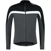 Image de Rogelli Course Maillot Manches Longues Velo Homme, Noir/Gris/Blanc, Taille XL