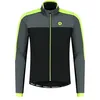 Image de Rogelli Freeze Veste Velo Hiver Homme, Noir/Gris/Fluor, Taille 7XL