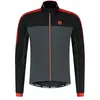 Image de Rogelli Freeze Veste Velo Hiver Homme, Gris/Noir/Rouge, Taille L