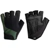 Image de Rogelli Essential Gants Velo Homme , Noir/Vert militaire , Taille M