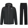 Image de Rogelli Combinaison de Pluie Femme et Homme - Commuter Core - Imperméable et Pantalon de Pluie - Noir - Taille XXL, Noir, XXL