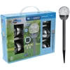 Image de Lampe Boule Solaire INOX 5 pièces - ProGarden