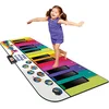 Image de N-Gear Tapis Piano Géant XXL : Tapis de danse et boîte à musique pour Enfants en un - Jouet pour enfants à partir de 4 ans - pour l'intérieur & l'extérieur - 10 chansons et 8 instruments intégrées