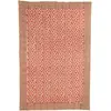 Image de Plaid Léopard rose et totebag en coton Doing Goods Rose 140x220