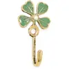 Image de Patère en laiton Lucky Clover Doing Goods Doré taille unique