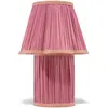 Image de Lampe à poser en soie Myra Doing Goods Rose fuschia S