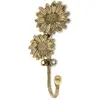 Image de Patère Breezy Double Daisy Doing Goods Laiton taille unique