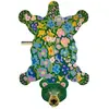 Image de Tapis Ours en laine Josie Jardin Doing Goods Multicolore taille unique