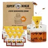 Image de Super Ninja Pièges Anti Moucherons d'Intérieur Cuisine   Lot de 12 Attrape Moucheron Intérieur pour Maison, 3 Semaines d’Action, Sûr pour Enfants et Animaux, Non Adapté aux Moucherons de Terreau