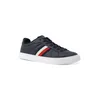 Image de Tommy Hilfiger Baskets Homme Icon Court Stripes Basses, Bleu (Desert Sky), 41