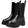 Image de Calvin Klein Jeans Femme Flatform Chelsea Boot MG LTH YW0YW01542 Bottes, Noir (Triple Black), 40.5 EU