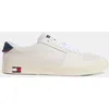 Image de Tommy Hilfiger - Baskets en Cuir Vulcanized blanches 42