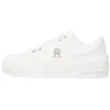 Image de Tommy Hilfiger FW0FW07756 TH Basket Lo Baskets pour femme   YBL-Ecru, Ybl Ecru, 40 EU