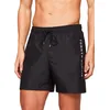 Image de Tommy Hilfiger Short de Bain Homme Medium Drawstring Mi-Long, Noir (Black), M