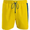 Image de Tommy Jeans Short de Bain Homme Medium Drawstring Mi-Long, Jaune (Vivid Yellow), XL