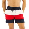 Image de Tommy Hilfiger Boxer Homme mer ou Piscine avec Taille élastique, Cordon de Serrage Externe, Poches latérales et Une au Dos Art UM0UM03263, DW5 Desert Sky, M