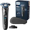 Image de Philips Rasoir électrique Série 7000 pour homme Wet & Dry avec tondeuse rétractable, socle de charge, coffret de voyage et brossette de nettoyage (modèle S7887/35)