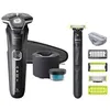 Image de Rasoir électrique - PHILIPS - S5898/79 - Wet & Dry - SteelPrecision - 60 min autonomie