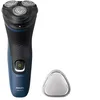 Image de Philips S1151/00 Rasoir pour Homme Rasoir Rotatif Noir, Bleu